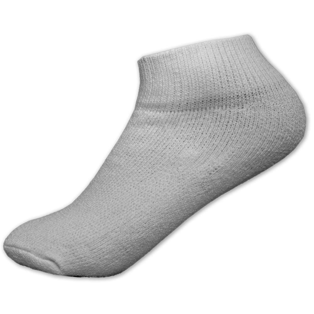 KIDS PLAIN WHITE ANKLE SOCKS