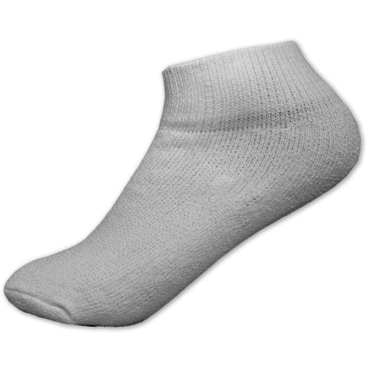 KIDS PLAIN WHITE ANKLE SOCKS