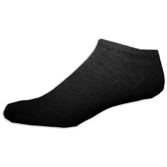 PLAIN BLACK LOW CUT SOCKS