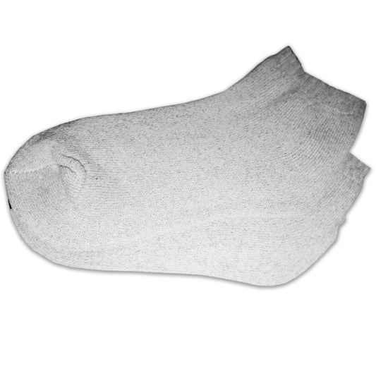 PLAIN GREY LOW CUT SOCKS